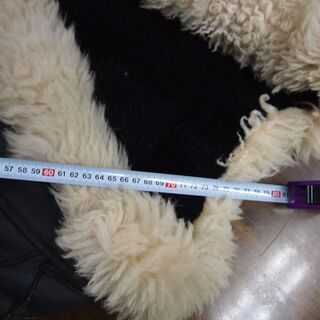 年末特別価格！　寒い季節に活躍ムートンハーフコート　直輸入物の画像
