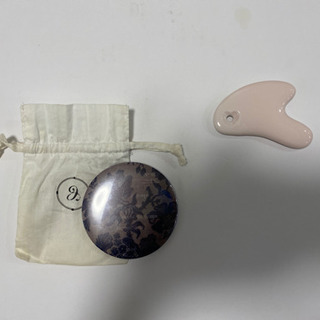 手鏡、手鏡ケース、フェイスカッサ　3点セット【0円】