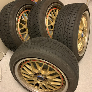 中古ホイールタイヤRAYS VOLK RACING 17-8.5...