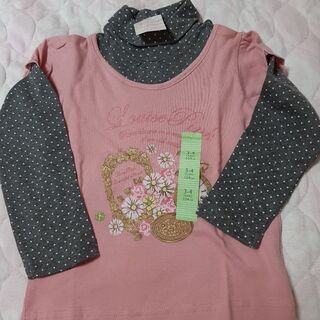 新品　未使用　秋冬物　女の子　3セット　100サイズの画像