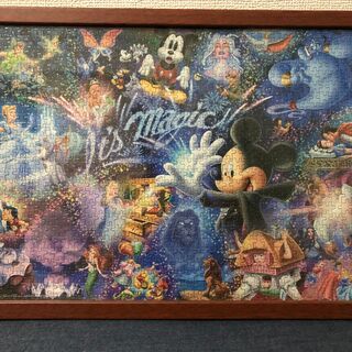 ジグソーパズル（完成品、糊付け済み）の画像