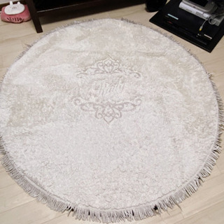 Rady ラグ　マット　円形　ホワイト　完売商品！