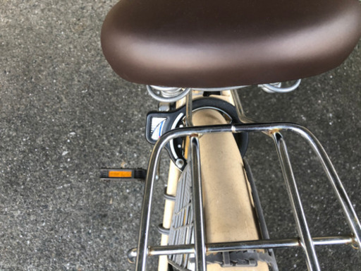 買って数回使用しかしてません。ママチャリ