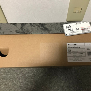 ノースフェイス  20センチの画像