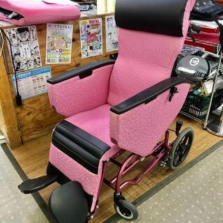 松永製作所 介助型ティルト＆フルリクライニング車いす FR-31TR