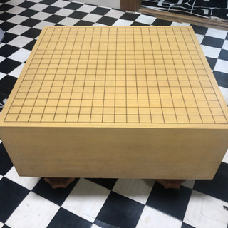 【リサイクルサービス八光　田上店】脚付き囲碁盤セットの画像