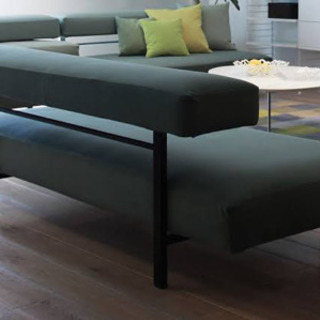 センプレ☆フローティング・ソファ☆グレー