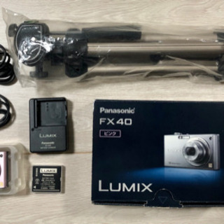 取引中 値下げ済【パナソニック】LUMIX DMC-FX40(ピ...