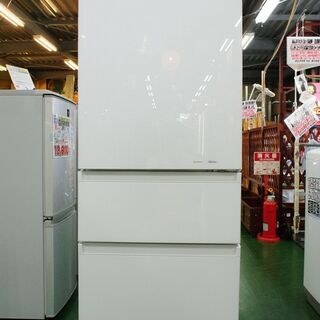 3ドア冷蔵庫 Panasonic NR-C32HGM-W ガラスドア採用のお洒落な冷蔵庫です！