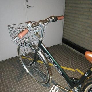 普通のママチャリあげます　取説・自転車登録カード付の画像