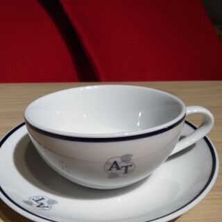 【超美品】ペア☕　AT🏵アフタヌーンティー　ティーカップ