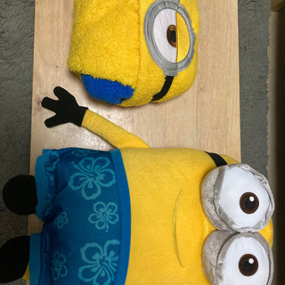 ミニオン　ブランケット＋ぬいぐるみ　2点セット