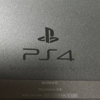 PS4本体/ジェットブラック/プレステ4/プレイステーション4/Playstation4/ゲームの画像