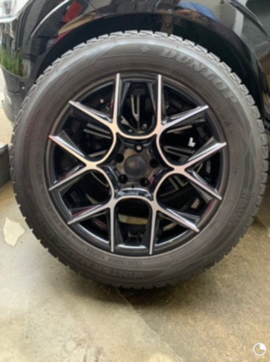 ボルボ　冬タイヤ&エアストEM6/ブラック/ホイールセット