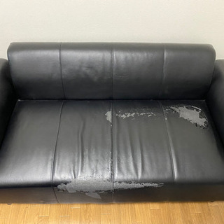 2人でゆったり座れるソファ　取りに来てもらえる方のみ