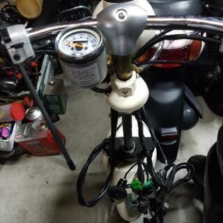 レッツ4パレット　ハンドルフロントフォークホイールの画像