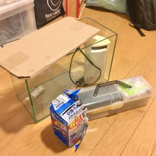 熱帯魚・金魚用　水槽　その他グッズ付き★