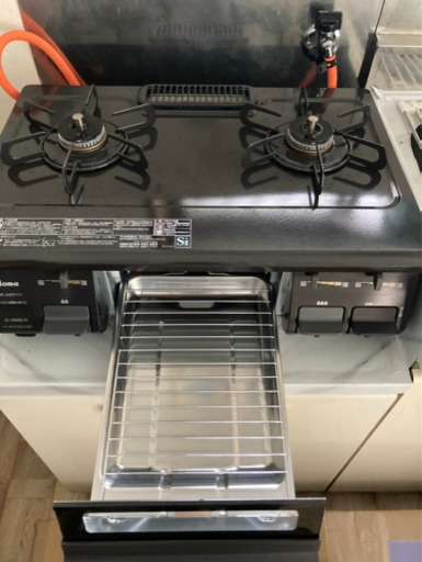 パロマ　プロパン専用　ガステーブル　ガスレンジ