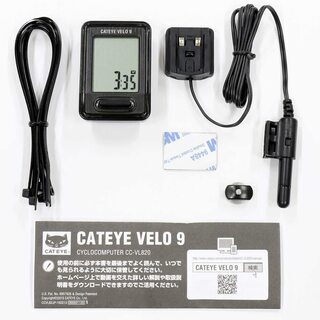 【新品】キャットアイ サイクルコンピュータ VELO9 CC-VL820 有線式の画像