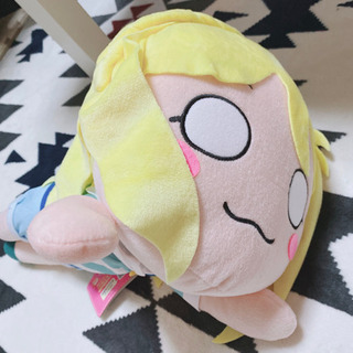 【新品】ラブライブ！サンシャイン‼︎メガジャンボ寝そべりぬいぐる...