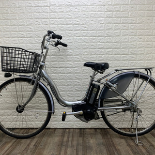ブリジストン　assista シルバー② 8.9AH 新基準　電動アシスト自転車