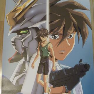 【値下】ポスター新機動戦記ガンダムW ヒイロ・ユイ