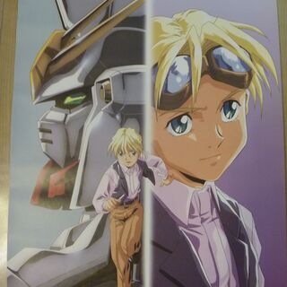 【値下】ポスター新機動戦記ガンダムW カトル・ラバーバ・ウィナー 