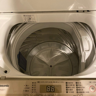 Panasonic 洗濯機　2018年製の画像