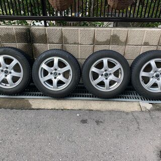2017製　ブリジストン　VRX2　バリ溝　タイヤホイール４本セット　175/65/15　15×6J +45　FEID 4穴 PCD100　スタッドレス