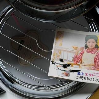 象印ほうろう天ぷら鍋ですの画像