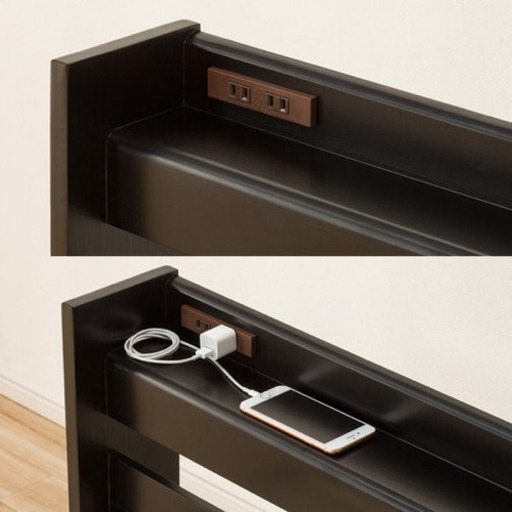 美品　シングルベッド