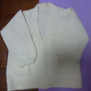 ハンドメイド 手編み 毛糸 ガウン