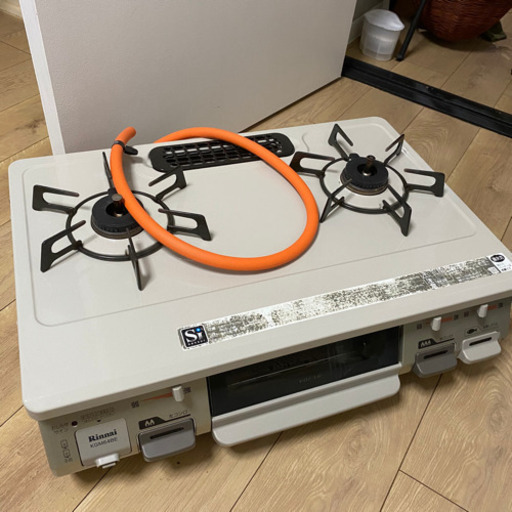 ★リンナイ 16年製 幅59cm LPガス プロパンガス ガステーブル ガスコンロ 右強火