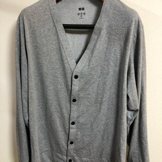 UNIQLO エアリズムカーディガン　グレー　XXL