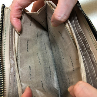 【受け渡し予定者決定】ジルスチュアート　財布　ネイビーの画像