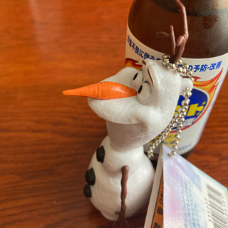 アナと雪の女王　オラフマスコット　塩化ビニル樹脂　新品の画像