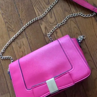 ショルダーバッグ　クラッチバッグ　ピンクバッグの画像