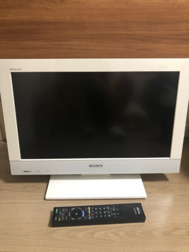 白枠　22インチテレビ