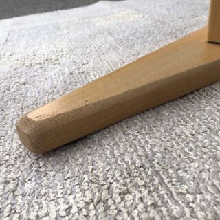 （北見市民限定）食卓テーブル／ナチュラル（北見市廃棄物対策課・リユース品）管理番号44の画像