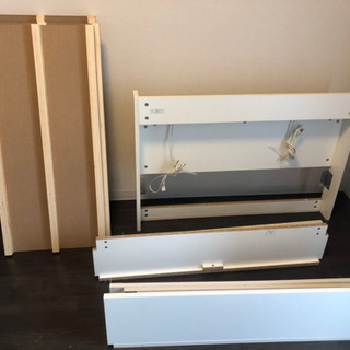 ベット　コンセント付き　引き出し付きの画像