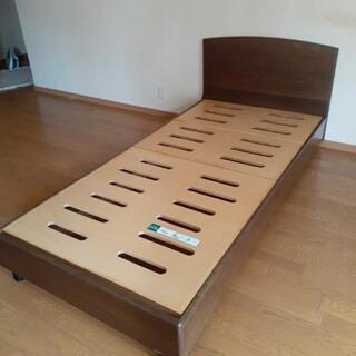 カリモク家具　シングルベッドフレーム