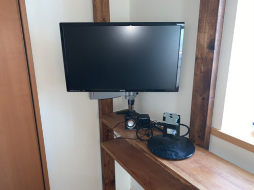 値下げ モニター、モニターアーム、スピーカーセット