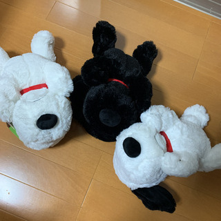 ①【新品】ふわふわスヌーピー　寝そべりぬいぐるみ　SNOOPY ノーマルの画像