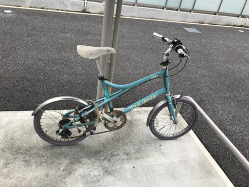 ルイガノ　ミニベロmv-1水色