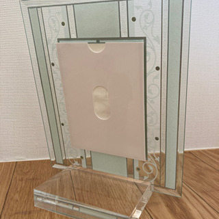 ☆お値引き☆ウェディング写真立て　キラキラ硝子製の画像