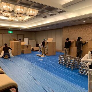 【別府】【高日給・短時間・即日現金手渡し】【残り1名※定員3名※達成次第募集終了】【10/9(金)9時～】宴会場椅子の搬入等の画像