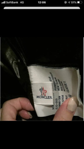 モンクレール　レディース　0  タグ付き
