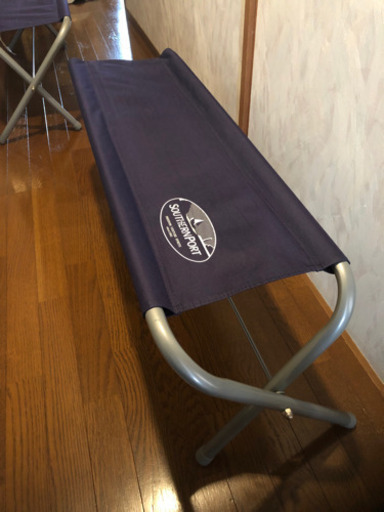 【受渡決定済】アウトドア用ベンチ