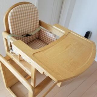 【お取引完了】ベビーチェア&机　3wayタイプ　ヨーロッパ製品の画像