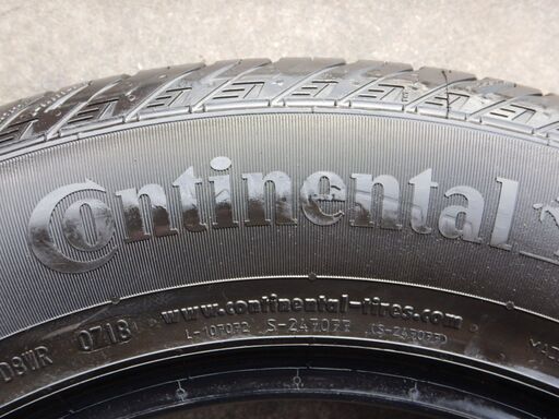 255/60Ｒ18　4本組　コンチネンタルクロスコンタクト　レンジローバー